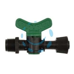 VALVOLA CILINDRO PER ALA GOCCIOLANTE MASCHIO E ATT. RAP. IN POLIPROP. - ø mm.16xM 1/2"