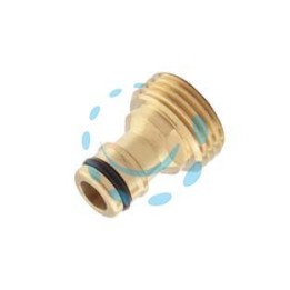 PRESA RUBINETTO IN OTTONE CON INNESTO RAPIDO M 3/4" 