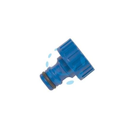 PRESA PER RUBINETTO CON INNESTO RAPIDO FILETTATO - con cartellino appendibile, F 3/4"