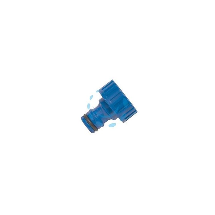 PRESA PER RUBINETTO CON INNESTO RAPIDO FILETTATO - con cartellino appendibile, F 3/4"