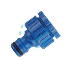 PRESA PER RUBINETTO CON INNESTO RAPIDO FILETTATO F 3/4" CON RIDUZIONE - con cartellino appendibile