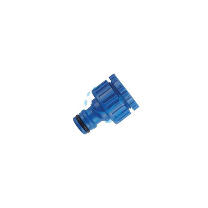 PRESA PER RUBINETTO CON INNESTO RAPIDO FILETTATO F 3/4" CON RIDUZIONE - con cartellino appendibile