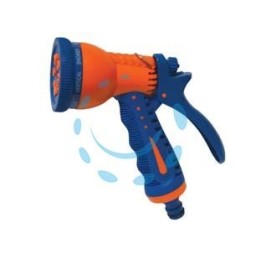 IDROPISTOLA A LANCIA MULTIFUNZIONE CON INNESTO RAPIDO 8 GETTI 