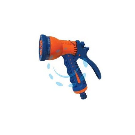 IDROPISTOLA A LANCIA MULTIFUNZIONE CON INNESTO RAPIDO 8 GETTI 