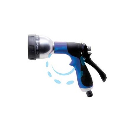 IDROPISTOLA A LANCIA MULTIFUNZIONE CON INNESTO RAPIDO 8 GETTI 