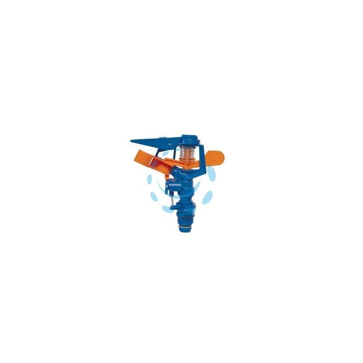 IRRIGATORE DA 1/2" 1 GETTO A SETTORI REGOLABILI IN PLASTICA - da 1 a 360°