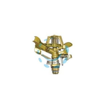 IRRIGATORE DA 1/2" 1 GETTO A SETTORI REGOLABILI IN METALLO - da 1 a 360°