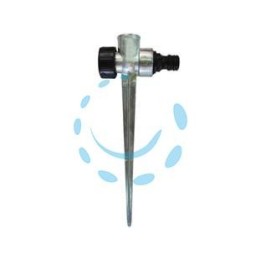 PUNTALE PASSANTE IN METALLO PER IRRIGATORE DA 1/2" CON INNESTO RAPIDO - sfuso