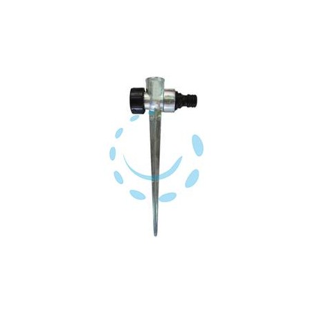 PUNTALE PASSANTE IN METALLO PER IRRIGATORE DA 1/2" CON INNESTO RAPIDO - sfuso