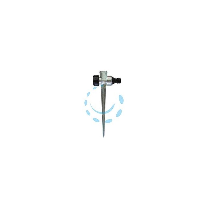 PUNTALE PASSANTE IN METALLO PER IRRIGATORE DA 1/2" CON INNESTO RAPIDO - sfuso