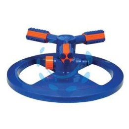 IRRIGATORE STATICO CIRCOLARE IN PLASTICA CON TRE BRACCI 