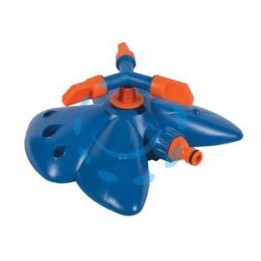 IRRIGATORE TRE BRACCI CON BASE A FARFALLA 