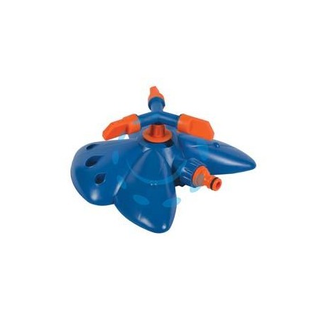 IRRIGATORE TRE BRACCI CON BASE A FARFALLA 