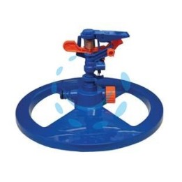 IRRIGATORE A SETTORE IN PLASTICA CON BASE TONDA 