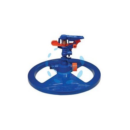 IRRIGATORE A SETTORE IN PLASTICA CON BASE TONDA 