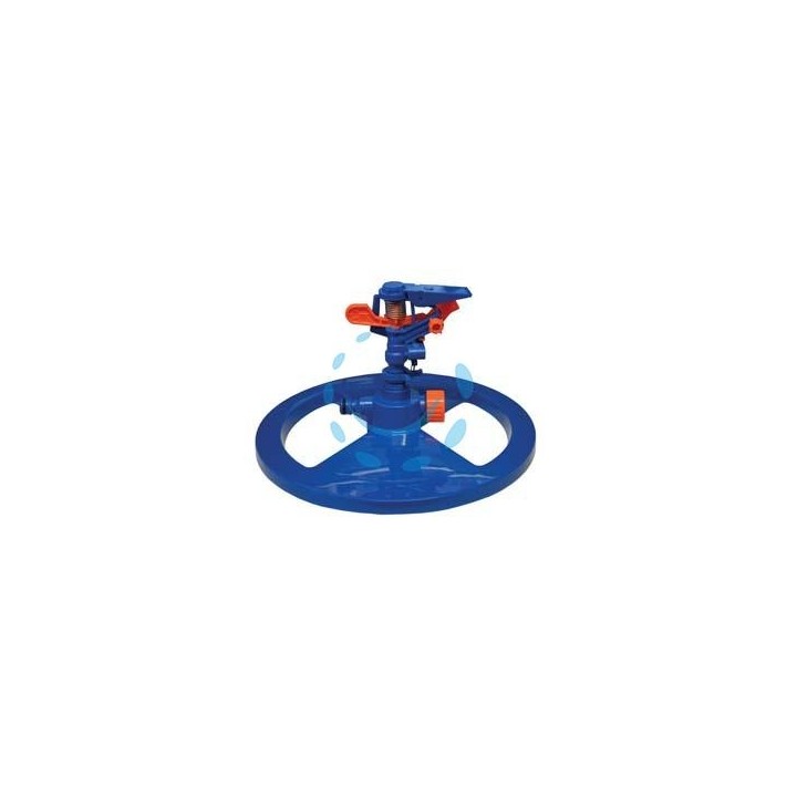 IRRIGATORE A SETTORE IN PLASTICA CON BASE TONDA 