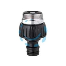 PRESA RUBINETTO CON ADATTATORE IN METALLO IN BLISTER 8597 