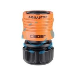 RACCORDO RAPIDO CON AQUASTOP - in blister 5/8" 8567