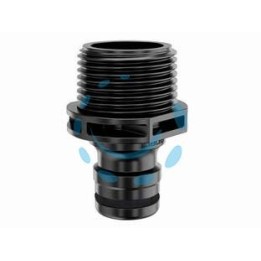 ADATTATORE M 1" AQUAMASTER MAX-FLOW IN BLISTER 9654 