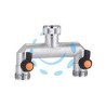 PRESA A 2 VIE REGOLABILI M 3/4” METAL-JET IN BLISTER 9601 