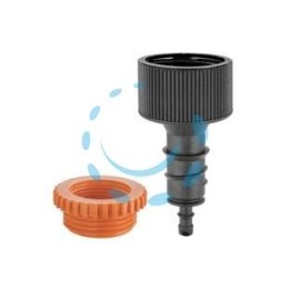 PRESA RUBINETTO PER MICROIRRIGAZIONE PER TUBO 1/2" - 1/4" IN BL. 91345 