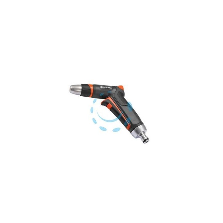 IDROPISTOLA A LANCIA A IMPULSI IN METALLO CON INNESTO RAPIDO - in blister (18305-20)
