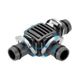 RACCORDO A T PER TUBO DA 1/2" PER MICROIRRIGAZIONE - per tubo da 1/2" conf. pz.2 in blister (8329-29)