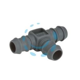 RACCORDO A T PER TUBO DA 1/2" PER MICROIRRIGAZIONE - conf.pz.5 in blister (13121-26)