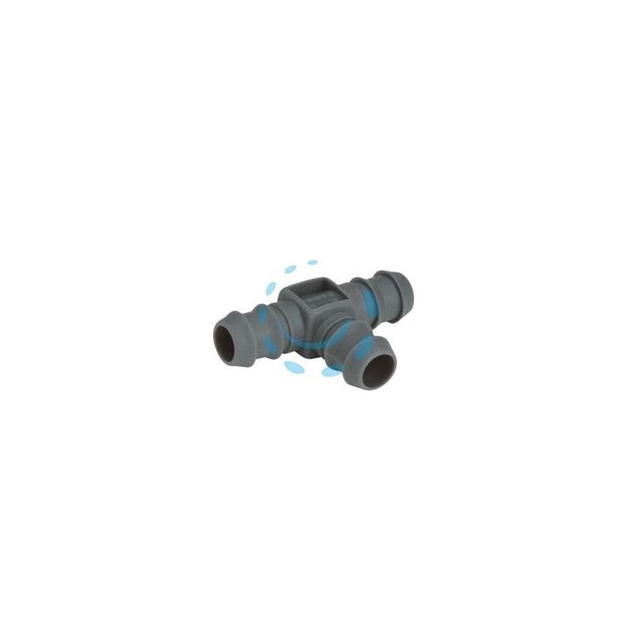 RACCORDO A T PER TUBO DA 1/2" PER MICROIRRIGAZIONE - conf.pz.5 in blister (13121-26)