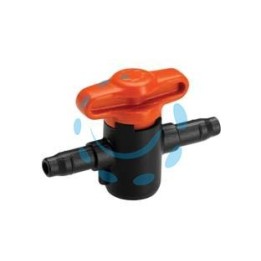 VALVOLA DI CHIUSURA PER TUBO DA 3/16" PER MICROIRRIGAZIONE - per tubo da 3/16" conf.pz.3 in blister(13217-26)