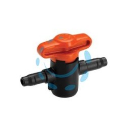 VALVOLA DI CHIUSURA PER TUBO DA 3/16" PER MICROIRRIGAZIONE - per tubo da 3/16" conf.pz.3 in blister(13217-26)