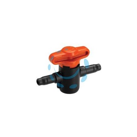 VALVOLA DI CHIUSURA PER TUBO DA 3/16" PER MICROIRRIGAZIONE - per tubo da 3/16" conf.pz.3 in blister(13217-26)