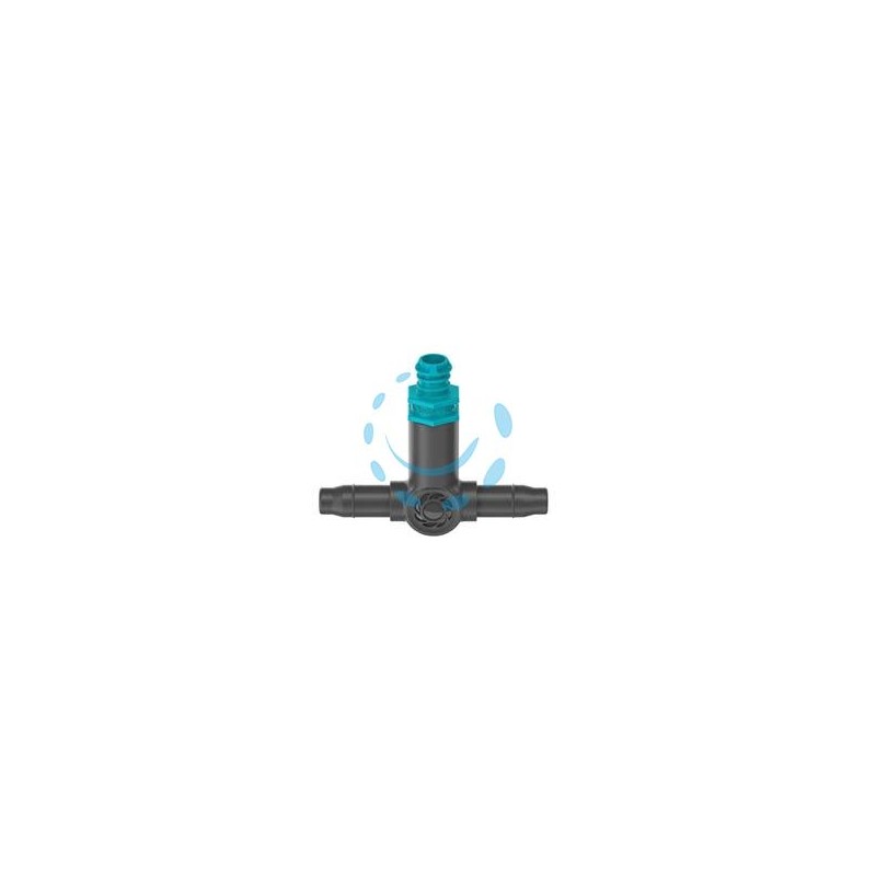 GOCCIOLATORE IN LINEA 2 LT/H PER TUBO DA 3/16" PER MICROIRRIGAZIONE - 2 lt./h. conf. pz.10 in blister (1343-26)