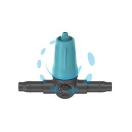 GOCCIOLATORE IN LINEA REGOLABILE PER TUBO 3/16" PER MICROIRRIGAZIONE - 0-10 lt./h. conf. pz.15 in blister (13315-26)