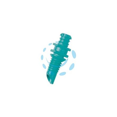 GOCCIOLATORE DI FINE LINEA 2 LT/H PER MICROIRRIGAZIONE - verde 2 lt./h. conf. pz.25 in blister (13307-20)