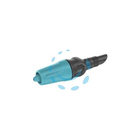 GOCCIOLATORE DI FINE LINEA REGOLABILE PER MICROIRRIGAZIONE - 0-15 lt./h. conf. pz.15 in blister (13305-26)