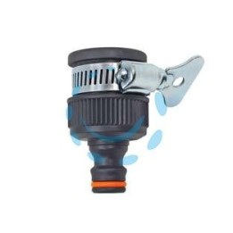 PRESA RUBINETTO LISCIO CON FASCETTA METALLICA - mm.12-18 - blister - 80005446