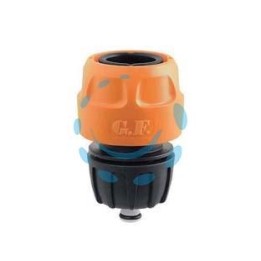 RACCORDO RAPIDO PORTAGOMMA A SCATTO "ACQUASTOP" - ø 1/2"-5/8" mm.12-15 - blister - 80005015