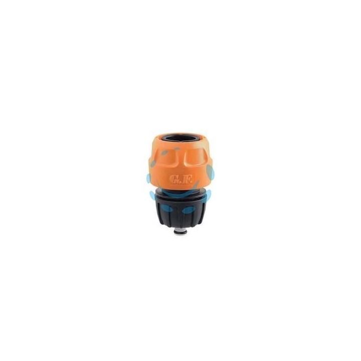 RACCORDO RAPIDO PORTAGOMMA A SCATTO "ACQUASTOP" - ø 1/2"-5/8" mm.12-15 - blister - 80005015