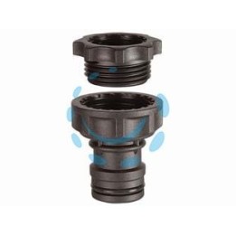 PRESA RUBINETTO MULTIFILETTO GRANDE PORTATA -1"mm.26x34-3/4"mm.20x27-sfuso c/cart.-80043434