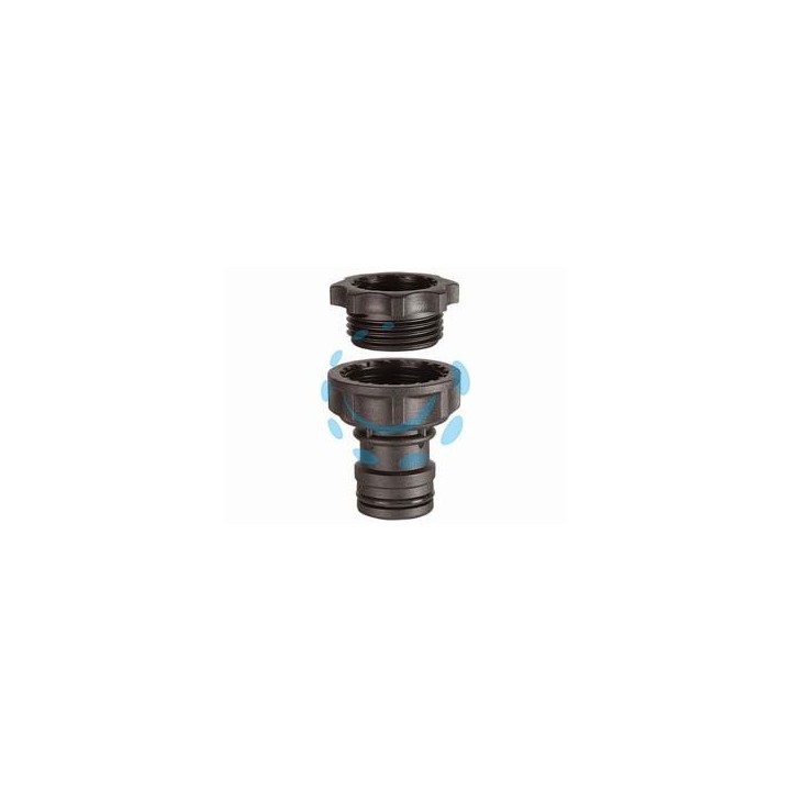 PRESA RUBINETTO MULTIFILETTO GRANDE PORTATA -1"mm.26x34-3/4"mm.20x27-sfuso c/cart.-80043434
