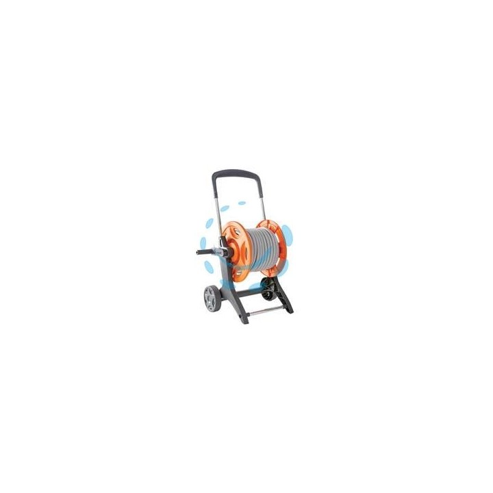 AVVOLGITUBO CARRELLATO "EUROTANK PLUS" IN KIT MT.20 - cm.50x36x80h. - 80005756