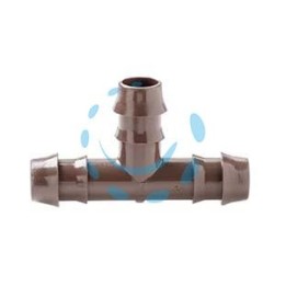 RACCORDO INNESTO "T" PER TUBO COLLETTORE DA MM.14X16 - in blister da pz.10 - 80006288