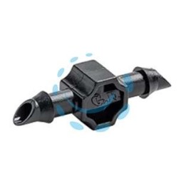 RACCORDO INNESTO DIRITTO IN OUT PER TUBO CAPILLARE DA MM.4X6 - in blister da pz.10 - 80006281