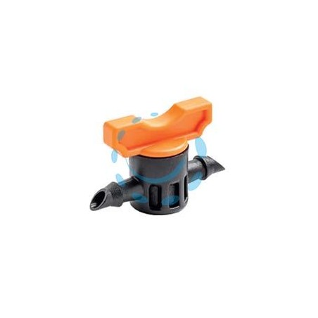RUBINETTO ON OFF IN LINEA PER TUBO CAPILLARE MM.4X6 - in blister da pz.3 - 80006279