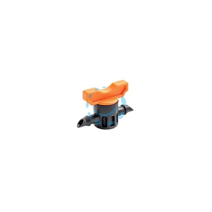 RUBINETTO ON OFF IN LINEA PER TUBO CAPILLARE MM.4X6 - in blister da pz.3 - 80006279