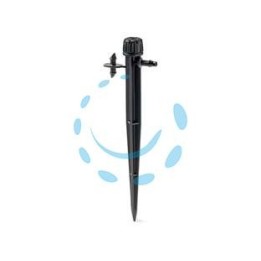 GOCCIOLATORE REGOLABILE SU PUNTALE "OTTIMA 360" 0-60 L/H - in blister da pz.10 - 80006246