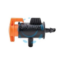 GOCCIOLATORE FINE LINEA "BARREL" 0-8 L/H - in blister da pz.10 - 80006200