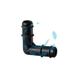 RACCORDO DI GIUNZIONE A 90° PER MICROIRRIGAZIONE - (5180)