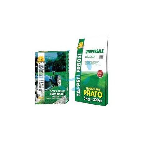 SEMI PRATO UNIVERSALE - kg.1 per mq.50 di prato
